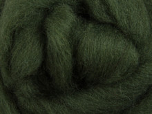 Ashford Corriedale Sliver, Dyed - Fern Green (DS051)