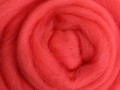 Ashford Corriedale Sliver, Dyed - Coral (DS060)
