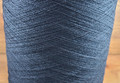 Wool 2-ply Weaving Yarn, Dyed - Black