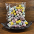 De Witte Engel Felt Beads (18mm), Dyed - Pastel