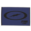 Storm Woven Bowling Towel - Blue/Black