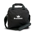 Brunswick TZone 1 Ball Tote Bowling Bag - Black