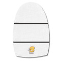 Dexter THE 9 Replacement Slide Sole - (S8): White Microfiber (Long Slide)
