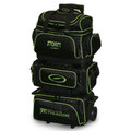 Storm Rolling Thunder 6 Ball Roller Bowling Bag - Checkered Black/Lime