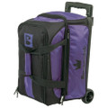 Brunswick Blitz 2 Ball Roller Bowling Bag - Purple