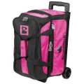 Brunswick Blitz 2 Ball Roller Bowling Bag - Pink
