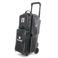Brunswick Edge 3 Ball Roller Bowling Bag - Black