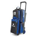 Brunswick Edge 3 Ball Roller Bowling Bag - Blue