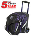 KR Strikeforce Cruiser 1 Ball Roller Bowling Bag - Purple/Black