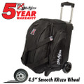 KR Strikeforce Cruiser 2 Ball Roller Bowling Bag - Black