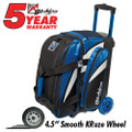 KR Strikeforce Cruiser 2 Ball Roller Bowling Bag - Royal/Black