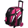 KR Strikeforce Cruiser 2 Ball Roller Bowling Bag - Pink/KR Kanvas