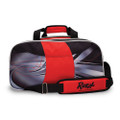Radical 2 Ball Dye Sub Tote Bowling Bag - Black/Red