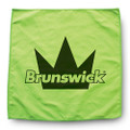 Brunswick Micro Suede Bowling Towel - Green