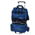 KR Strikeforce Hybrid X 4 Ball Roller Bowling Bag - Navy