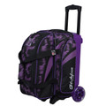 KR Strikeforce Cruiser Scratch 2 Ball Roller Bowling Bag - Purple