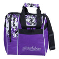 KR Strikeforce Rook 1 Ball Tote Bowling Bag - Purple Digi Camo