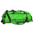 Vise Clear Top 3 Ball Tote Bowling Bag - Green