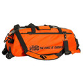 Vise Clear Top 3 Ball Tote Bowling Bag - Orange