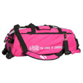 Vise Clear Top 3 Ball Tote Bowling Bag - Pink