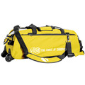 Vise Clear Top 3 Ball Tote Bowling Bag - Yellow