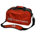 Vise Clear Top 2 Ball Tote "Plus" Bowling Bag - Red