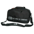 Vise Clear Top 2 Ball Tote "Plus" Bowling Bag - Black