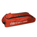 Vise 3 Ball Add On Shoe Bowling Bag - Red
