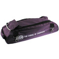Vise 3 Ball Add On Shoe Bowling Bag - Purple