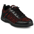 KR Strikeforce Flyer Lite Men's Bowling Shoes - Black/Cardinal