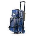 Brunswick Quest 3 Ball RollerBowling Bag - Blue