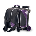 Ebonite Transport 1 Ball Roller Bowling Bag - Purple