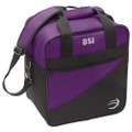 BSI Solar III 1 Ball Bowling Bag - Black/Purple