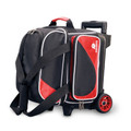 Ebonite Transport 1 Ball Roller Bowling Bag - Red