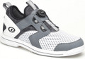 Dexter Pro BOA Men's Bowling Shoes - White/Grey (RIGHT HAND)
