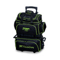 Storm Rolling Thunder 4 Ball Roller Bowling Bag - Checkered Black/Lime