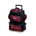 Storm Rolling Thunder 4 Ball Roller Bowling Bag - Checkered Black/Red