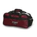 Storm 2 Ball Tote Bowling Bag - Checkered Black/Red