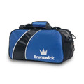 Brunswick Edge 2 Ball Tote Without Pouch Bowling Bag - Blue