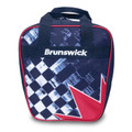Brunswick Spark 1 Ball Tote Bowling Bag - Checkered Flag