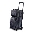 Brunswick Punisher 3 Ball Roller Bowling Bag - Grey