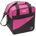 BSI Solar III 1 Ball Bowling Bag - Black/Pink