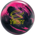 Brunswick Twist Bowling Ball - Pink/Black