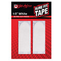 KR Sure Fit Bowling Tape, White Textured 1/2 inch (30 Pieces)