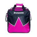 Brunswick Blast 1 Ball Tote Bowling Bag - Raspberry