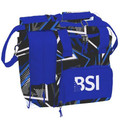 BSI Deluxe 1 Ball Bowling Bag - Black/Blue