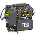 BSI Deluxe 1 Ball Bowling Bag - Black/Yellow
