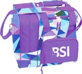 BSI Deluxe 1 Ball Bowling Bag - Pink/Purple
