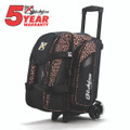 KR Strikeforce Cruiser 2 Ball Roller Bowling Bag - Leopard
