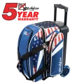 KR Strikeforce Cruiser 2 Ball Roller Bowling Bag - USA Flag